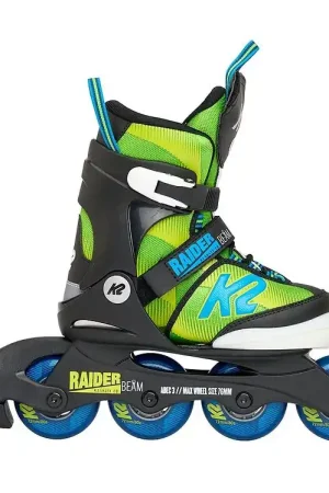 Exclusieve Aanbieding K2 Rolschaatsen - Raider Beam - Groen/Zwart - Skeelers