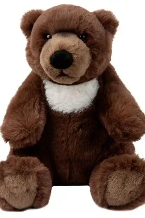 Flitsaanbieding Bon Ton Toys Knuffel - 25 cm - Grizzlybeer - Bruin