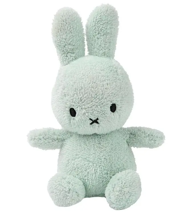 Gratis Retour Bon Ton Toys Knuffel - 23 cm - Miffy Sitting Terry - Groen