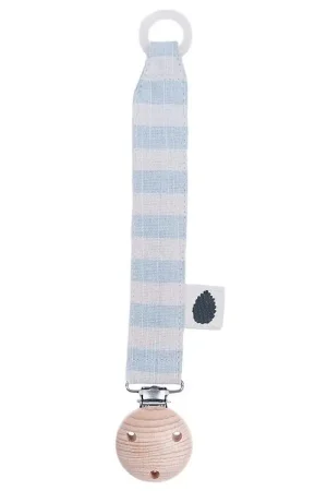 Pine Cone Speenketting - Nohr - Blue Blossom Stripe Betaalbaar