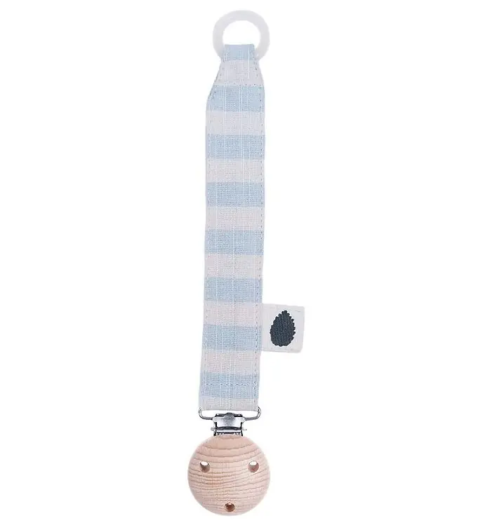 Pine Cone Speenketting - Nohr - Blue Blossom Stripe Betaalbaar