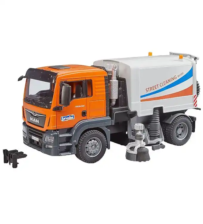 Seizoensaanbieding Bruder Vrachtwagen - MAN TGS Wegreiniging - 03780