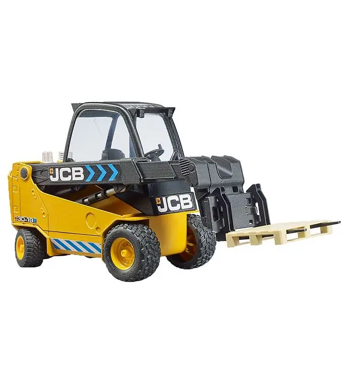 Flitsaanbieding Bruder Werkvoertuig - JCB Vorkheftruck m. Palle - 02512