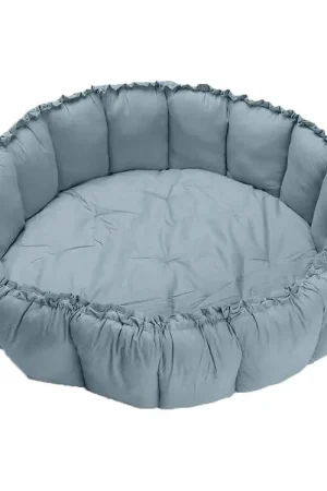 Op = Op Play&Go Speelmat - 3-in-1 - Ø130 cm - Dusty Blue