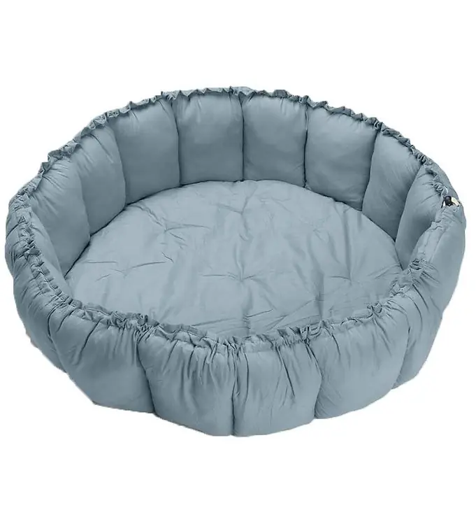 Op = Op Play&Go Speelmat - 3-in-1 - Ø130 cm - Dusty Blue