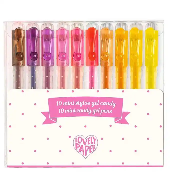Favoriet Djeco Mini Pennen - 10 st. - Gel - Candy