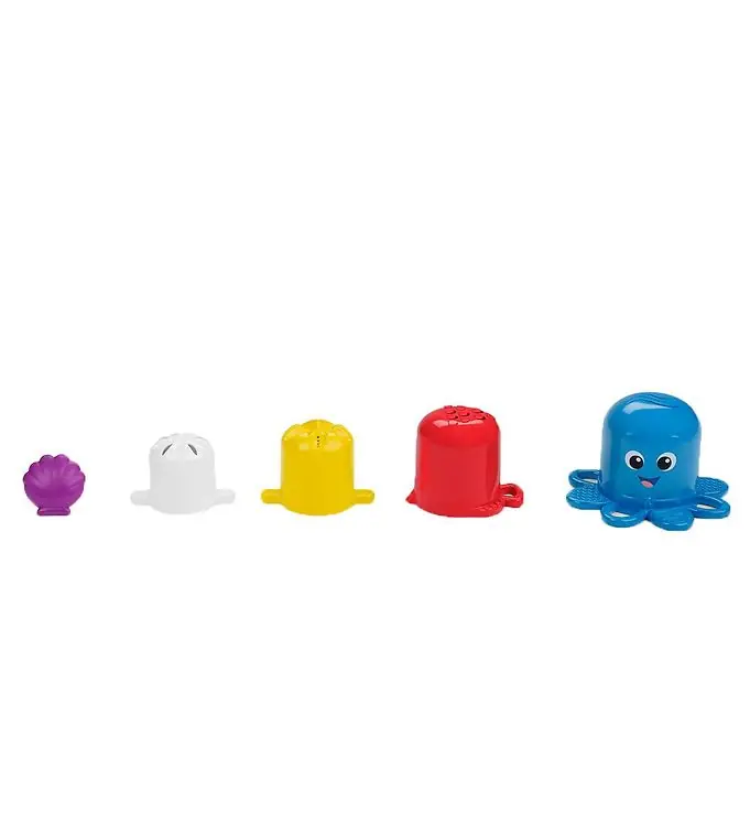Superprijs Baby Einstein Badspeelgoed - Opus's Stack Eend Stream - Blauw