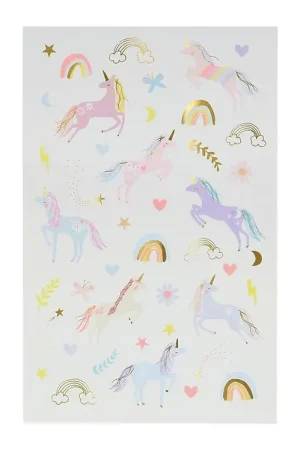 Meri Meri Tattoos - Unicorn Tatoeagevel Flitsaanbieding