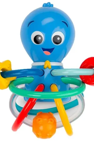 Actieprijs Baby Einstein Rammelaar - Opus's Shake Eend Soothe - Blauw