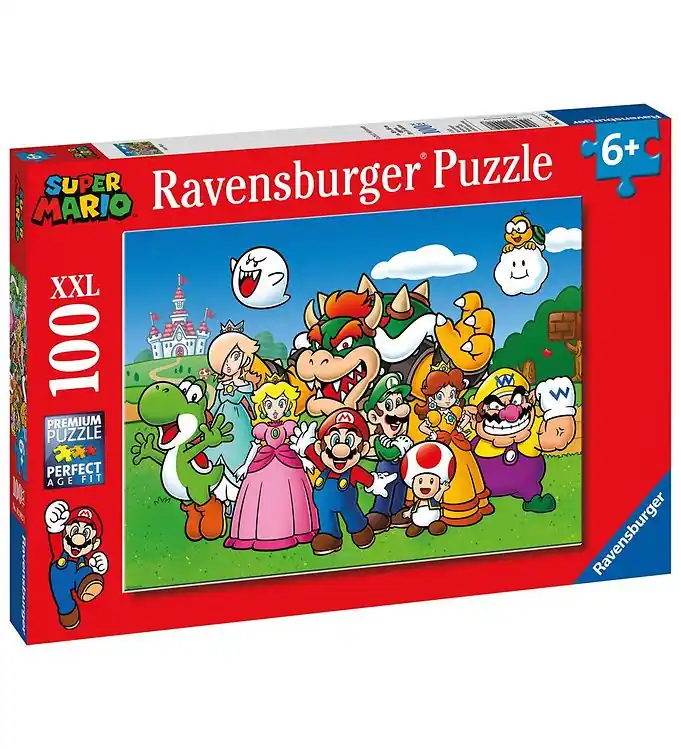 Ravensburger Puzzel - 100 Bakstenen - Super Mario Fun Uitverkoop