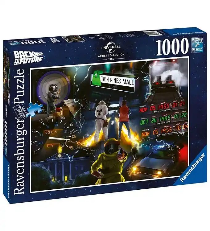 Ravensburger Puzzel - 1000 Bakstenen - Terug naar de toekomst Op = Op