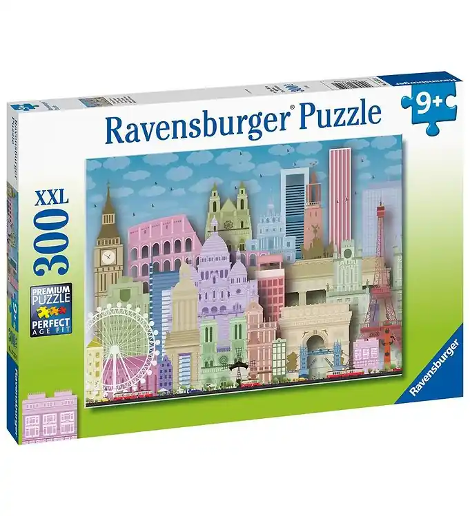 Ravensburger Puzzel - 300 Bakstenen - Kaart van Europa Bestseller