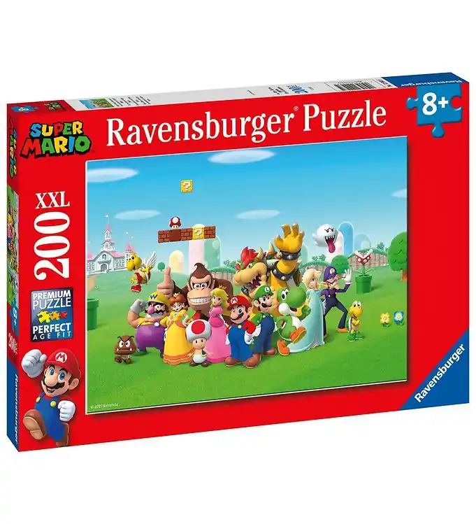 Weekendaanbieding Ravensburger Puzzel - 200 Bakstenen - Super Mario Adventure