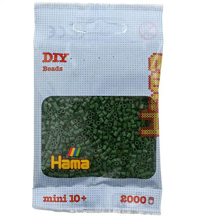 Hama Mini Kralen - 2000 st. - Bosgroen Bestseller