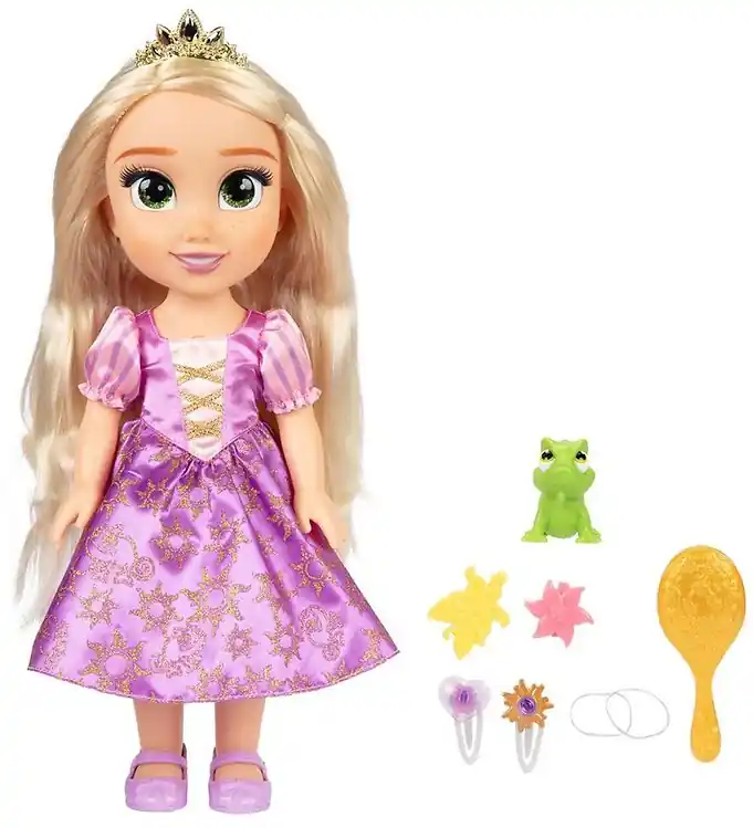 Nu Kopen Disney Princess Pop m. Geluid - 38 cm - Raponsje