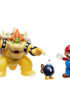 Beperkt Aanbod Super Mario Speelfiguren - Super Mario - Mario vs. Bowser