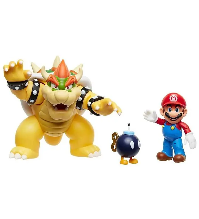 Beperkt Aanbod Super Mario Speelfiguren - Super Mario - Mario vs. Bowser
