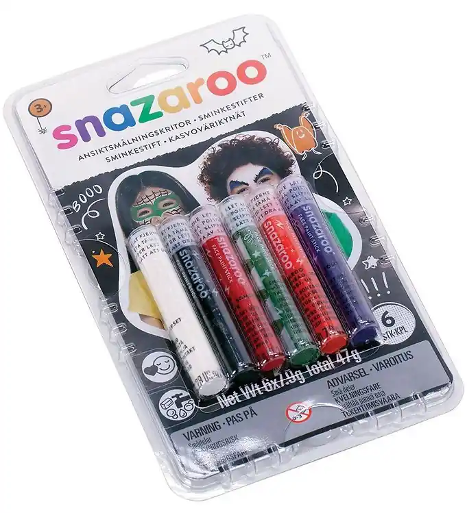 Lage Kosten Snazaroo Schmink - Oprichter - 6 st. - Halloween