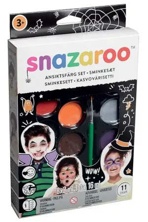 Betaalbaar Snazaroo Schmink - 11 Onderdelen - Halloween