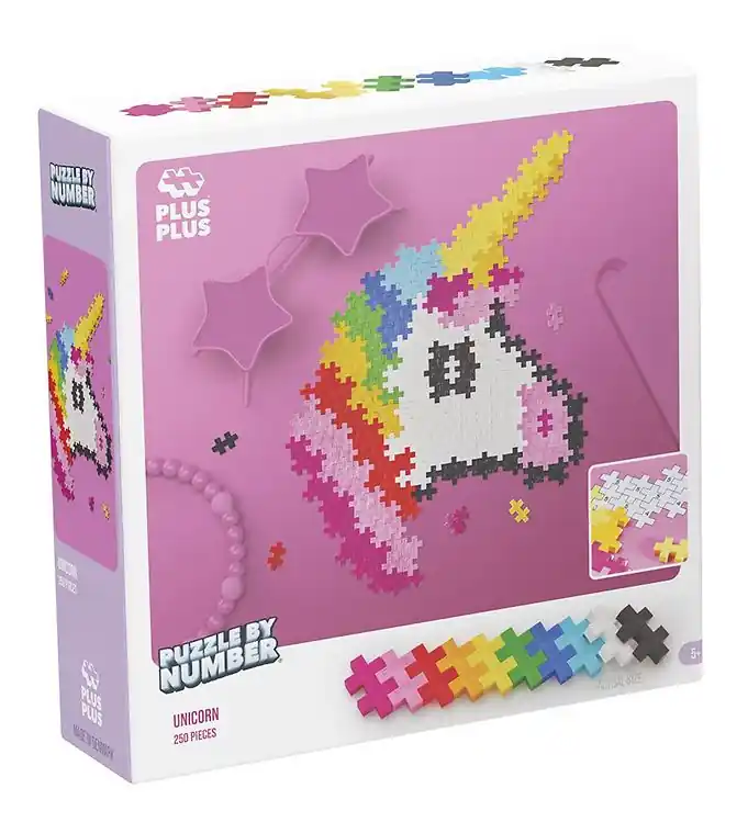 Plus-Plus Puzzel Stad Getal - 250 st. - Unicorn Express Levering