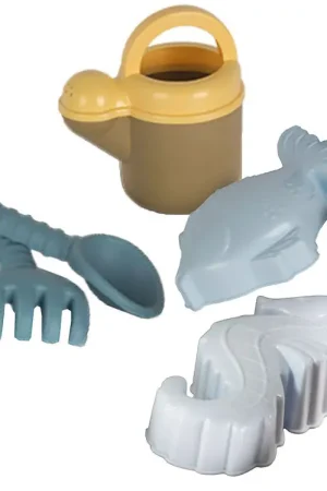 Tijdelijk Beschikbaar Dantoy BIO Plastic Strandset - 4 Onderdelen - Groen/Blauw