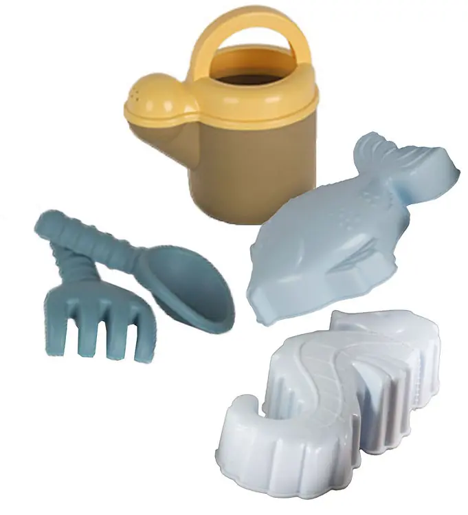 Tijdelijk Beschikbaar Dantoy BIO Plastic Strandset - 4 Onderdelen - Groen/Blauw