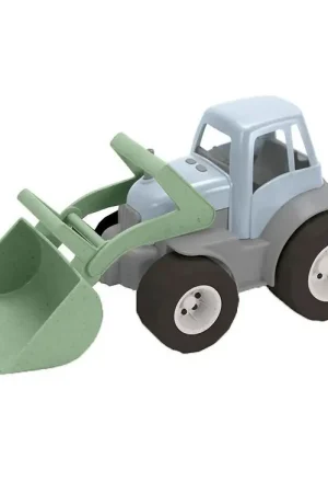 Dantoy BIO Plastic Trekker m. Grijper - Blauw/Groen Lage Kosten