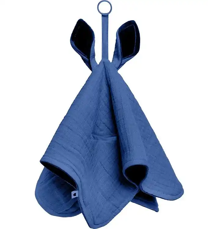 BIBS Knuffeldoekjes - 40x40 cm - Kangoeroe - Korenbloem/Baby Blu Betrouwbaar