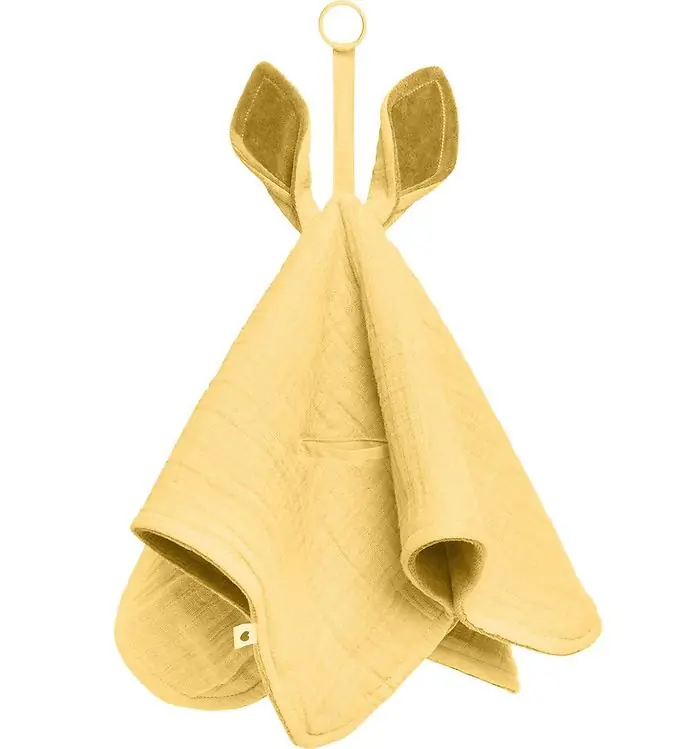 BIBS Knuffeldoekjes - 40x40 cm - Kangoeroe - Pale Boter/Ivory Shop Nu