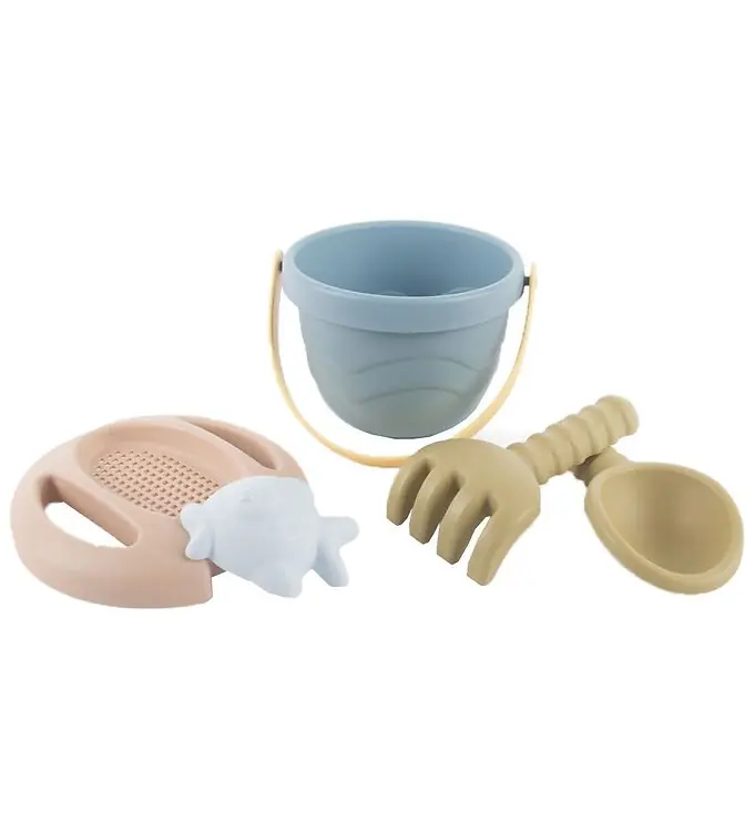 Koop Online Tiny Stad Dantoy BIO Plastic Emmerset - 5 Onderdelen - Blauw