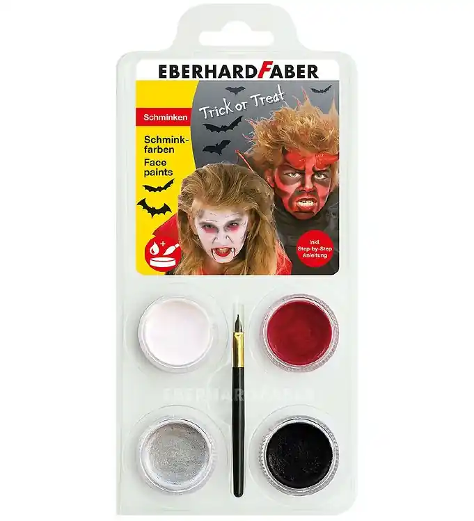 Eberhard Faber Schmink - 4 Kleuren - Duivel/Dracula Bestel Nu