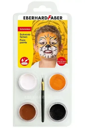 Koop Online Eberhard Faber Schmink - 4 Kleuren - Tijger
