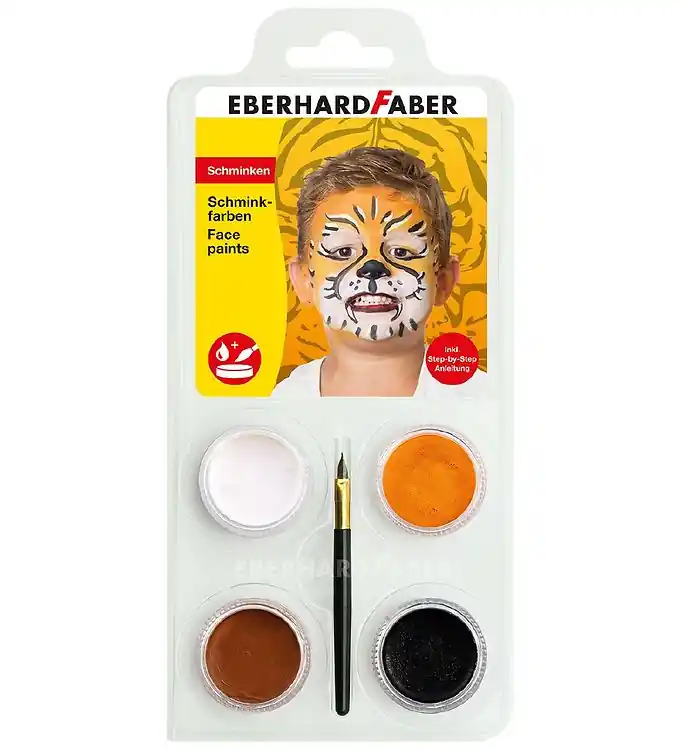 Koop Online Eberhard Faber Schmink - 4 Kleuren - Tijger