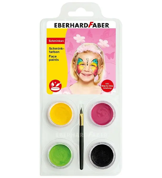 Beste Prijs Eberhard Faber Schmink - 4 Kleuren - Vlinder