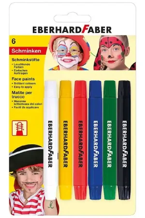 Voordeelprijs Eberhard Faber Schmink - 6 Kleuren