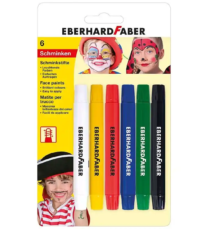 Voordeelprijs Eberhard Faber Schmink - 6 Kleuren