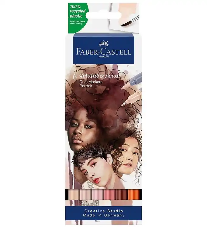Faber-Castell Markers - 6 st. - Portret Favoriet