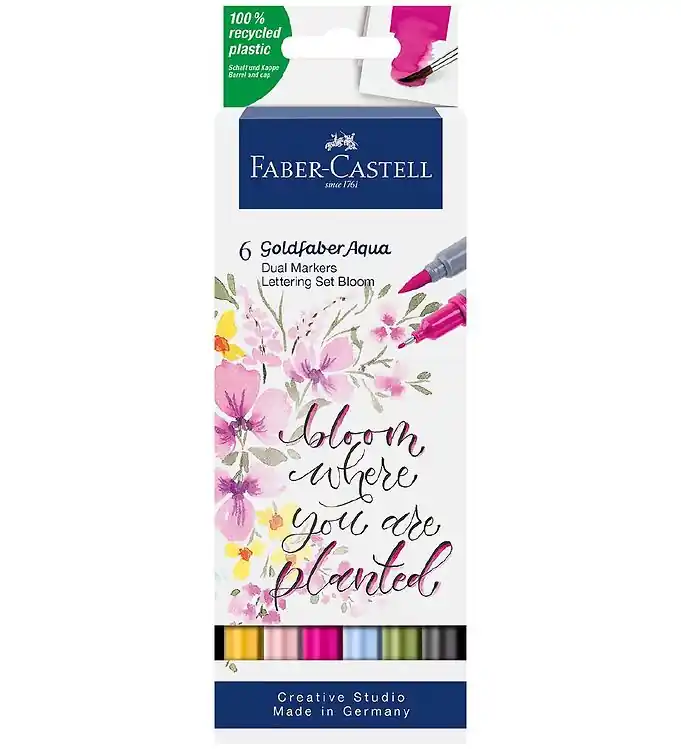 Betaalbaar Faber-Castell Markers - 6 st. - Lettering