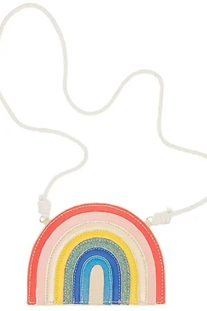 Mimi & Lula Portemonnee m. Schouderriem - Retro Rainbow Actieprijs