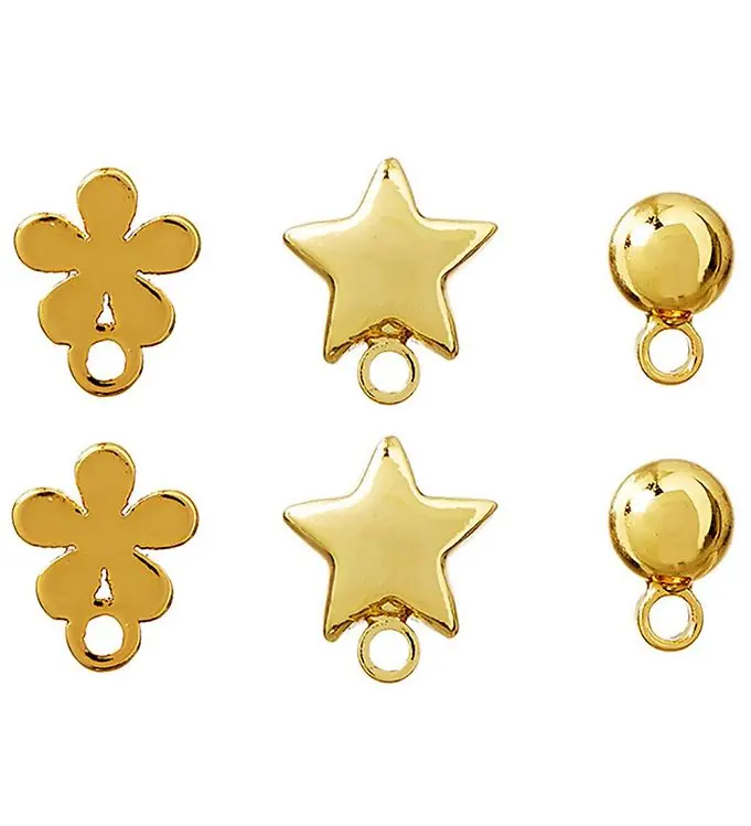 Me&My BOX Oorbellen - 3-pack - Verguld 18 k Alleen Vandaag