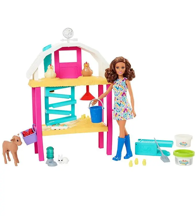 Barbie Poppenset - Met ei-Farm - Uitbroeden en verzamelen Hoge Kwaliteit