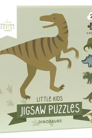 A Little Lovely Company Puzzel - 5-in-1 - Dinosaur Shop Nu