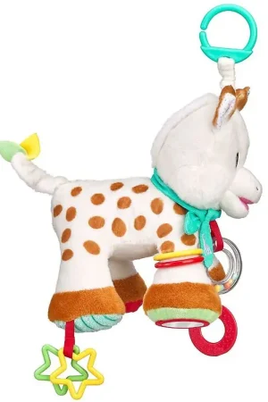 Laatste Kans Sophie la Girafe Activiteitenspeelgoed - Knuffel - 22 cm - Beige