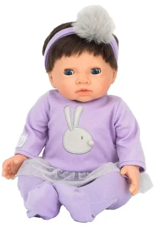 Seizoensaanbieding Tiny Treasures Pop m. Donker haar - Bunny Outfit