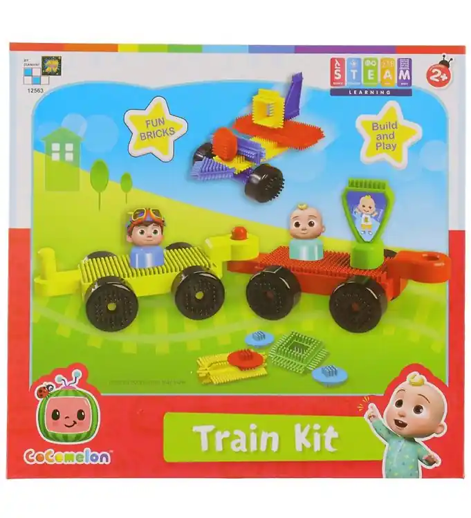 Koop Vandaag CoComelon Activiteitenspeelgoed - Funbricks Train Kit