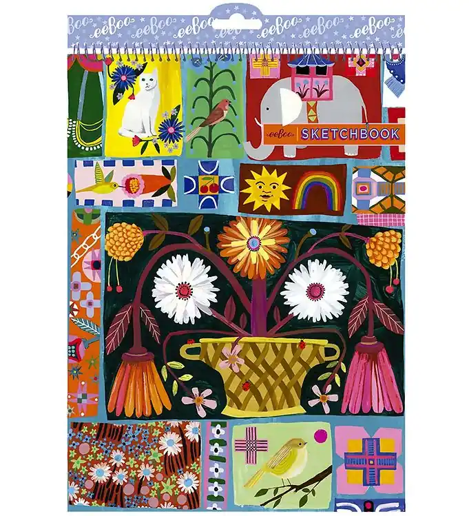 Eeboo Schetsboek - Nederlands Quilt Sampler Premium