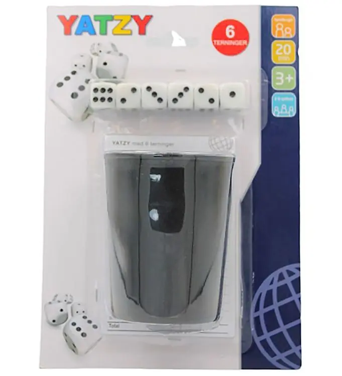GA Leg - Yatzy m.6 Dobbelstenen Speciale Aanbieding