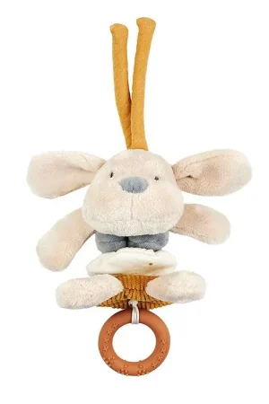 Nattou Activiteitenspeelgoed - Vibrerende hond Charlie - 20 cm - Betrouwbaar