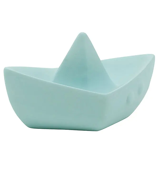 Koop Online Nattou Badspeelgoed - Boot - Natuurlijk Rubber - Mint Groen