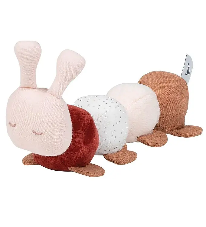 Exclusieve Aanbieding Nattou Activiteitenspeelgoed - Rups - 25 cm - Rust